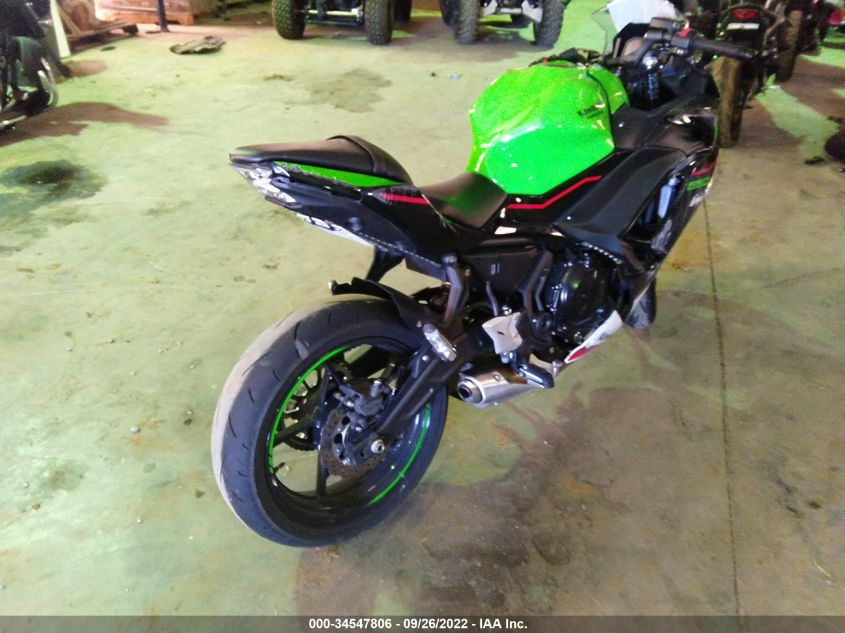 2022 KAWASAKI EX650 N ML5EXEN18NDA50724