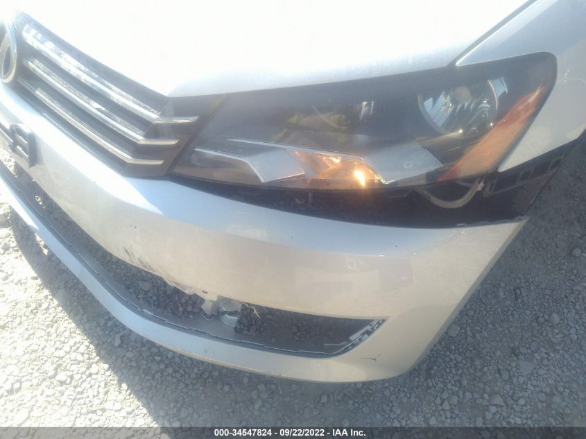2013 VOLKSWAGEN PASSAT S W/APPEARANCE 1VWAH7A36DC042298