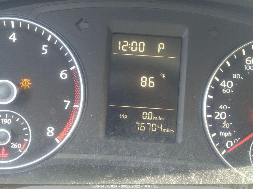 2013 VOLKSWAGEN PASSAT S W/APPEARANCE 1VWAH7A36DC042298