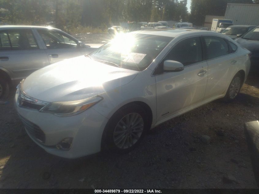 2014 TOYOTA AVALON HYBRID LIMITED/XLE TOURING 4T1BD1EB4EU033544