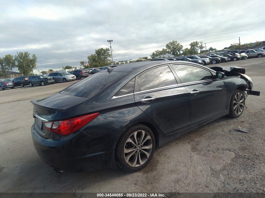 2013 HYUNDAI SONATA VIN: 5NPEC4AB0DH753668