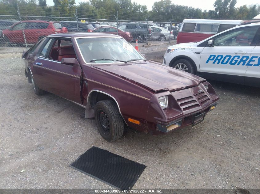 ZL24AAD100023 DODGE OMNI Photo 1