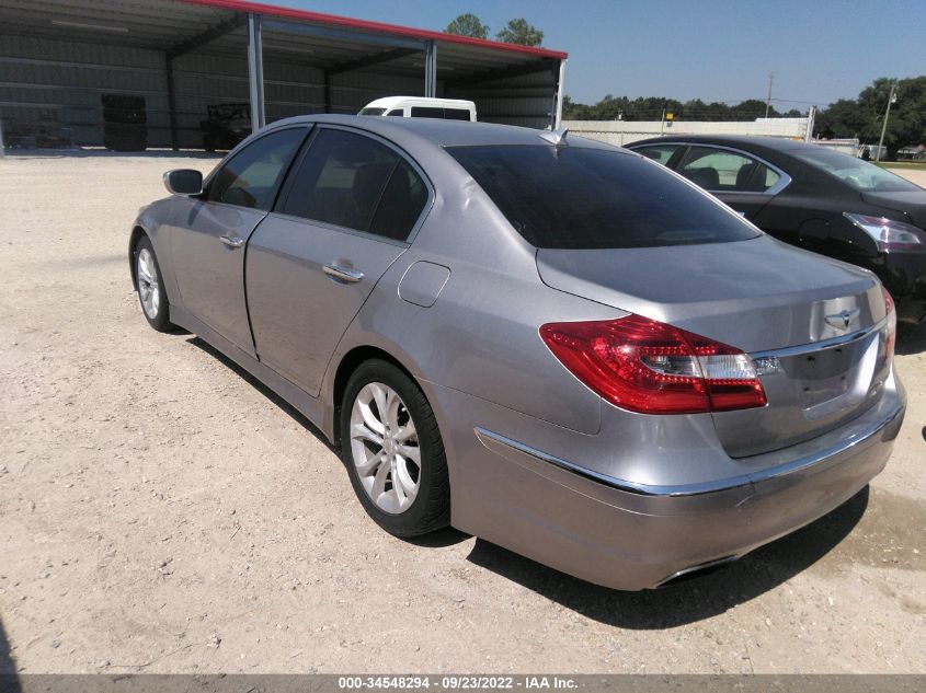 2013 HYUNDAI GENESIS 3.8L KMHGC4DD9DU209662