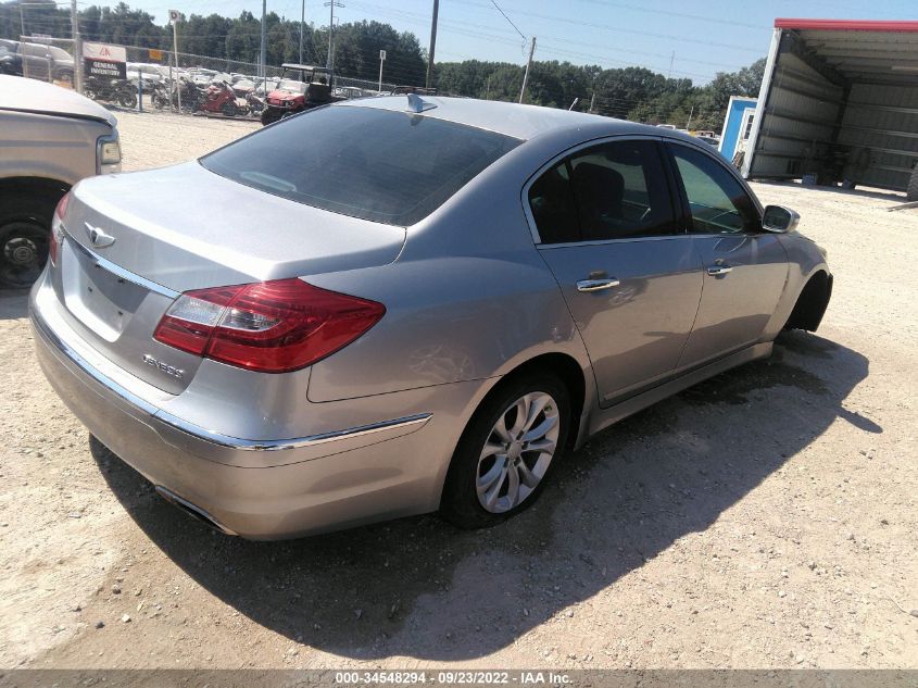 2013 HYUNDAI GENESIS 3.8L KMHGC4DD9DU209662