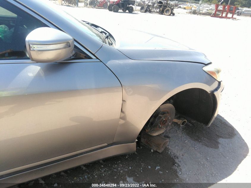 2013 HYUNDAI GENESIS 3.8L KMHGC4DD9DU209662