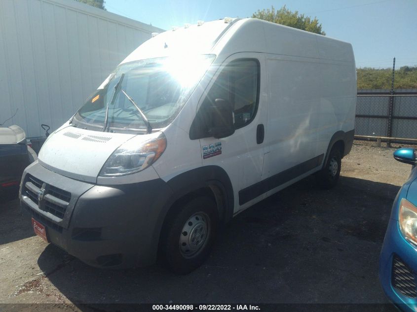 2015 RAM PROMASTER 2500 HIGH ROOF 3C6TRVCG5FE504110