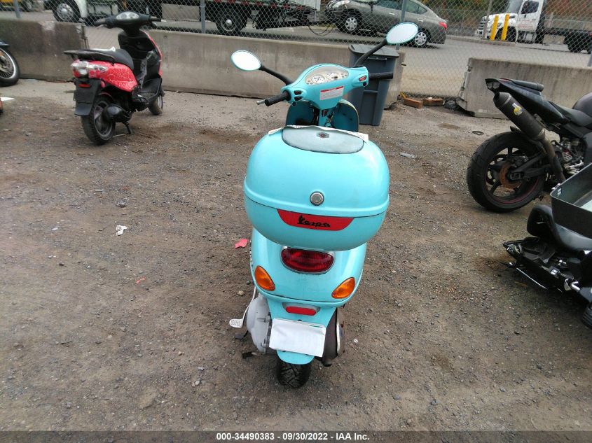 2002 VESPA M198F ZAPM198F925006122