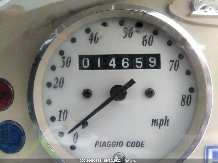 2002 VESPA M198F ZAPM198F925006122