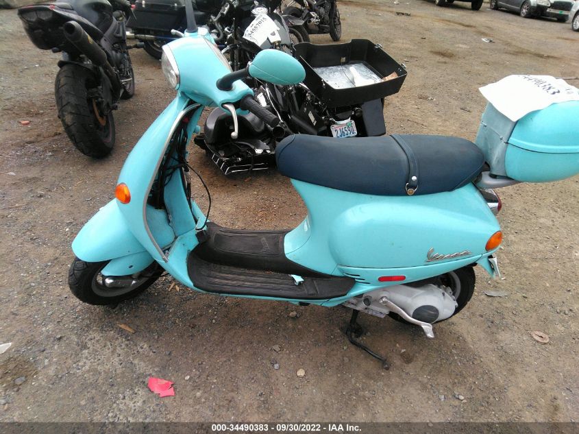 2002 VESPA M198F ZAPM198F925006122
