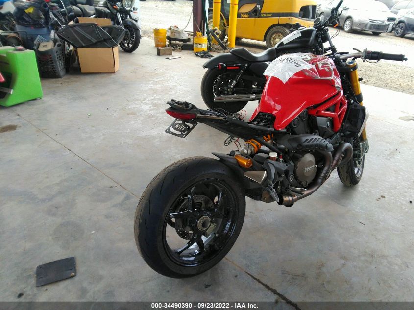 2014 DUCATI MONSTER 1200/S ZDM1RBSW1EB005439