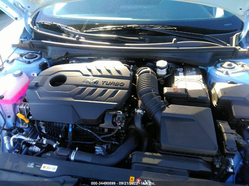 2022 HYUNDAI ELANTRA N KMHLW4AK1NU007036