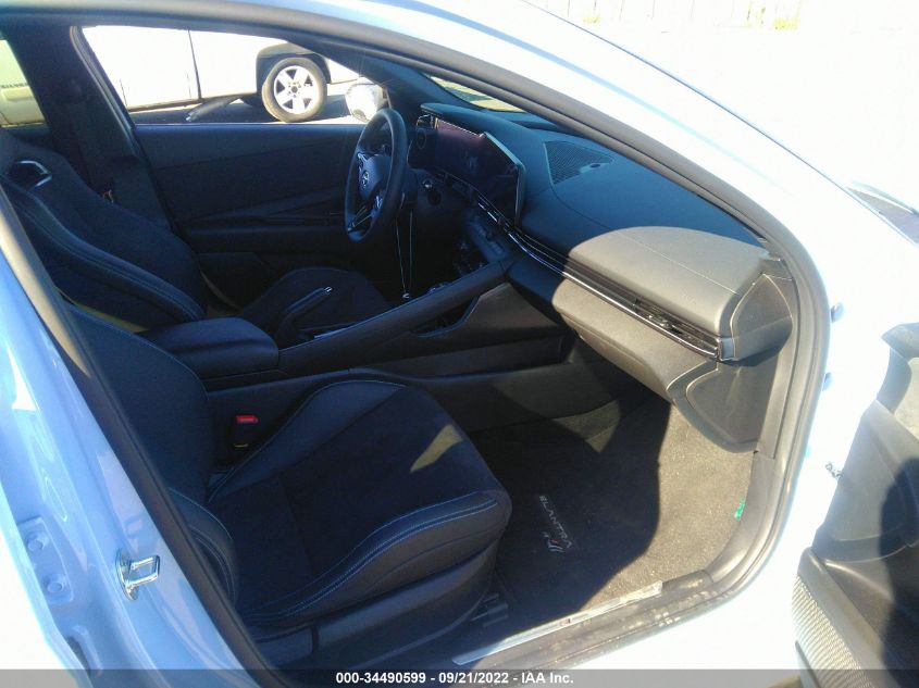 2022 HYUNDAI ELANTRA N KMHLW4AK1NU007036