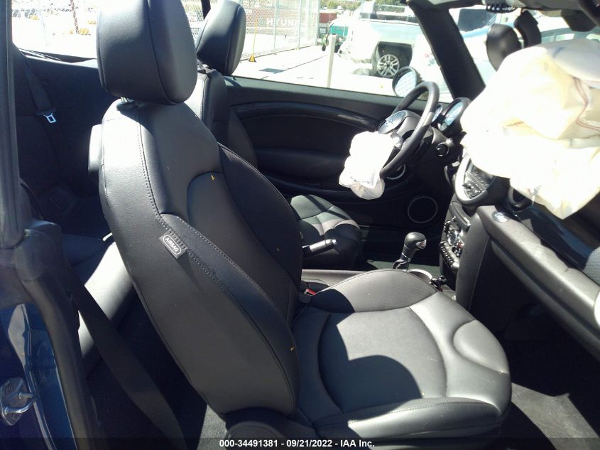 2015 MINI COOPER CONVERTIBLE S WMWZP3C50F2A91361
