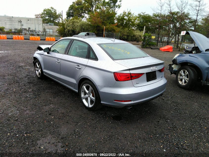 2015 AUDI S3/A3 2.0T PREMIUM WAUBFGFF6F1126312