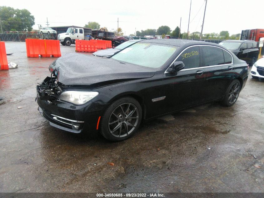 2013 BMW 7 SERIES 740LI WBAYE4C58DDW22733