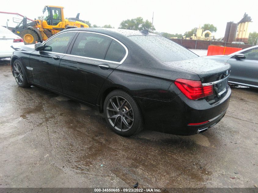 2013 BMW 7 SERIES 740LI WBAYE4C58DDW22733