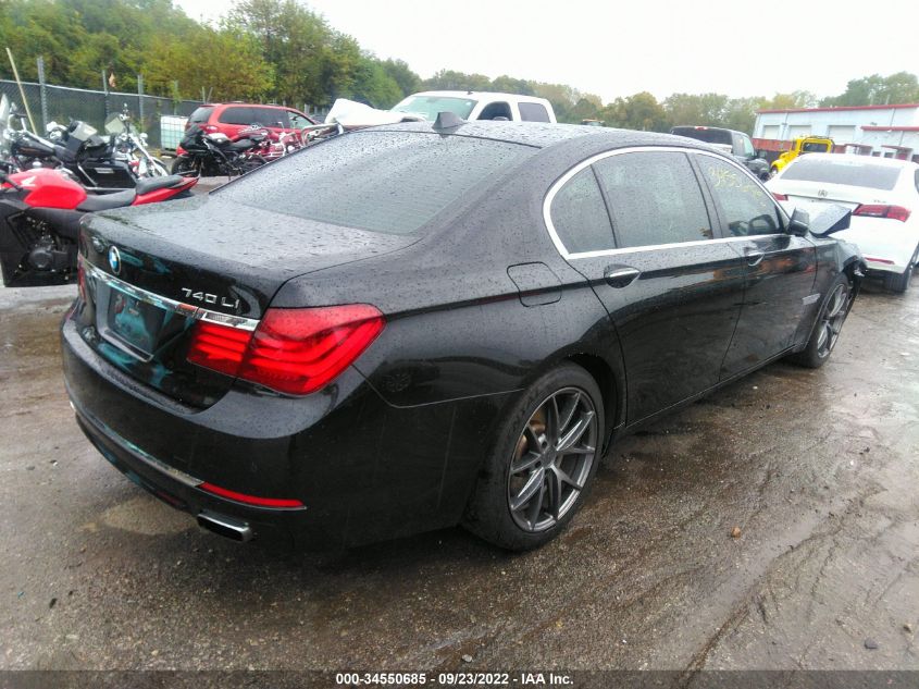 2013 BMW 7 SERIES 740LI WBAYE4C58DDW22733