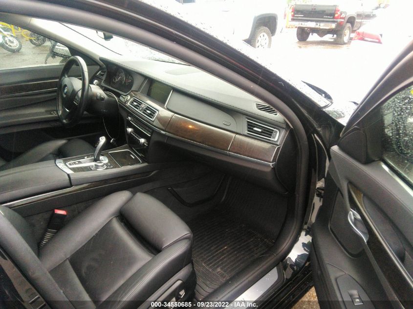 2013 BMW 7 SERIES 740LI WBAYE4C58DDW22733