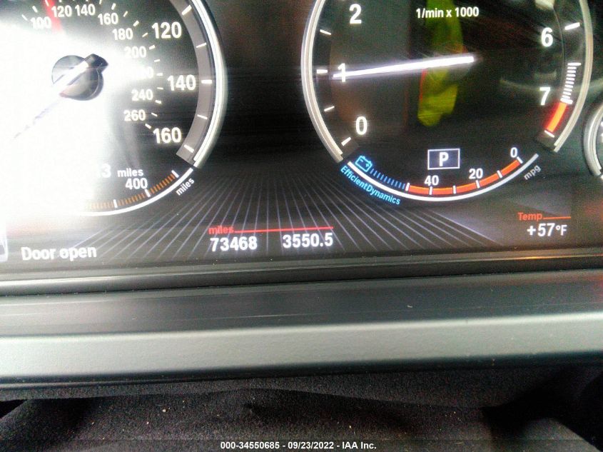 2013 BMW 7 SERIES 740LI WBAYE4C58DDW22733