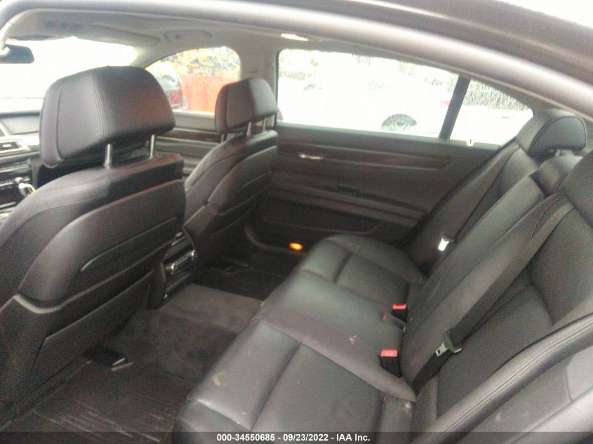 2013 BMW 7 SERIES 740LI WBAYE4C58DDW22733