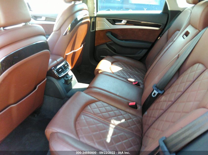 2014 AUDI A8 4.0T WAUA2AFD5EN011985