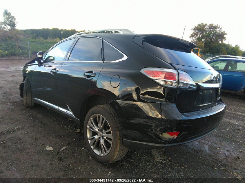 2014 LEXUS RX 450H JTJBC1BA7E2456923