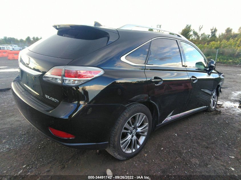 2014 LEXUS RX 450H JTJBC1BA7E2456923
