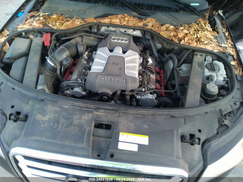 2014 AUDI A8 L 3.0T WAURGAFD4EN002411