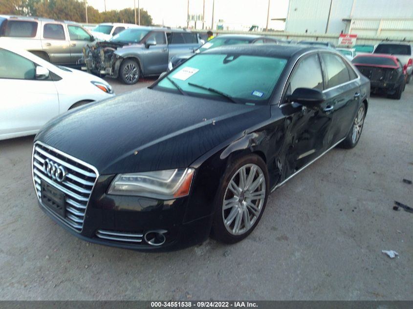 2014 AUDI A8 L 3.0T WAURGAFD4EN002411