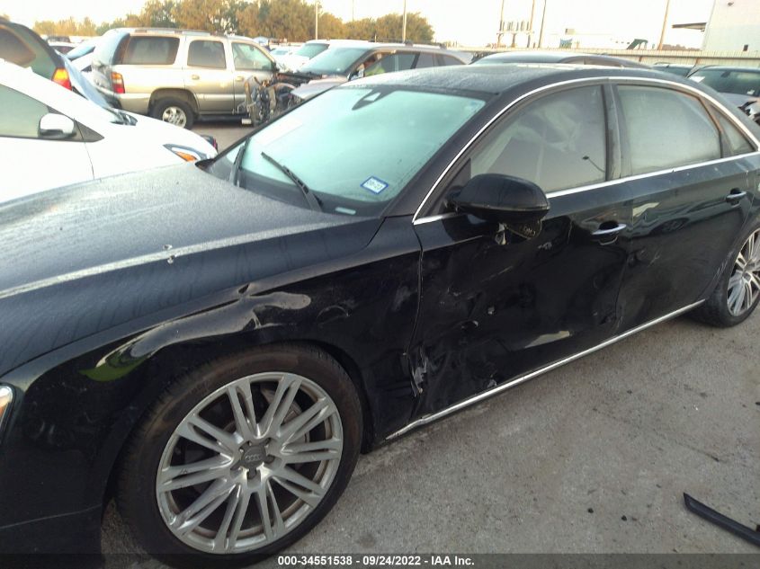 2014 AUDI A8 L 3.0T WAURGAFD4EN002411