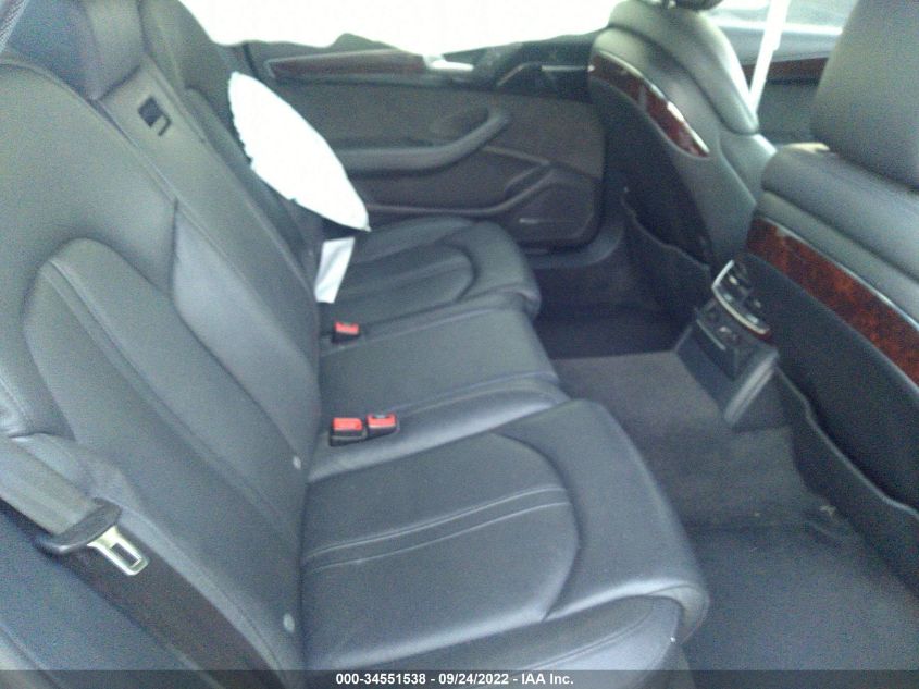 2014 AUDI A8 L 3.0T WAURGAFD4EN002411