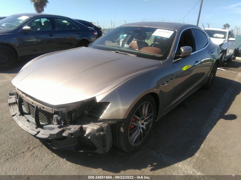 2014 MASERATI GHIBLI S Q4 ZAM57RTAXE1109170