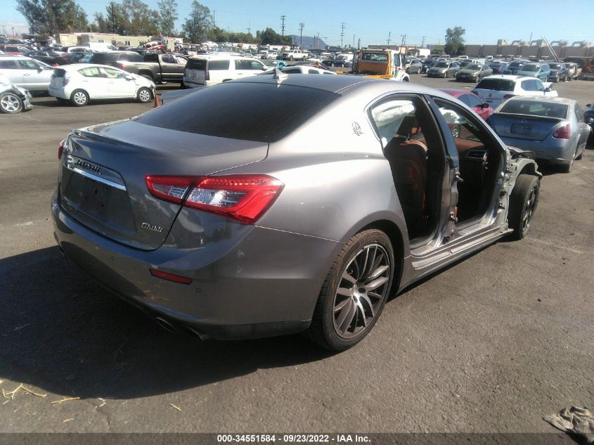 2014 MASERATI GHIBLI S Q4 ZAM57RTAXE1109170