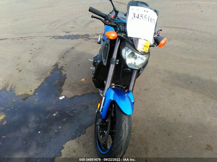 2016 YAMAHA FZ09 C JYARN33Y3GA003065
