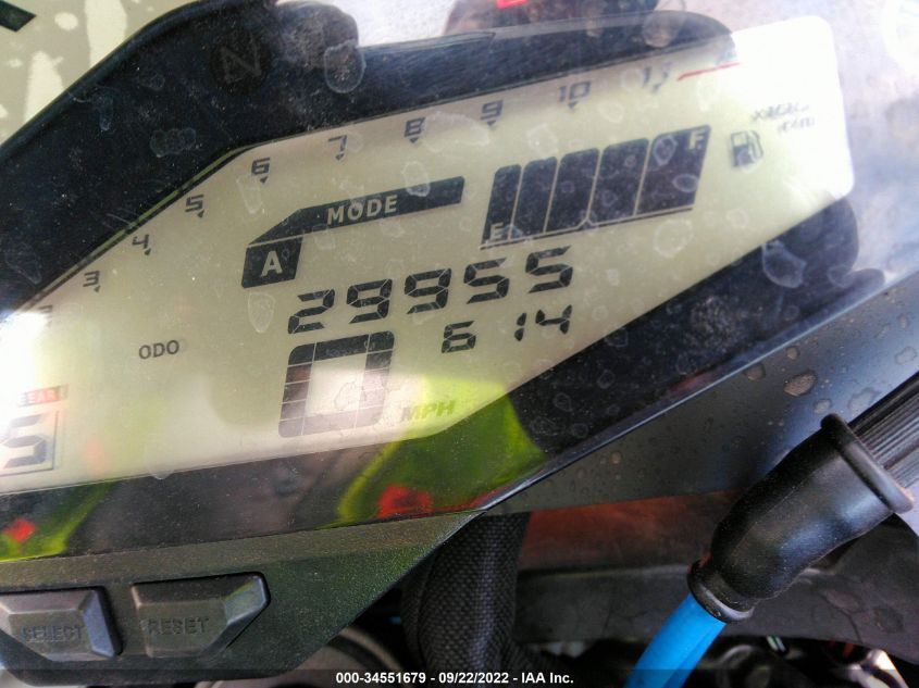 2016 YAMAHA FZ09 C JYARN33Y3GA003065