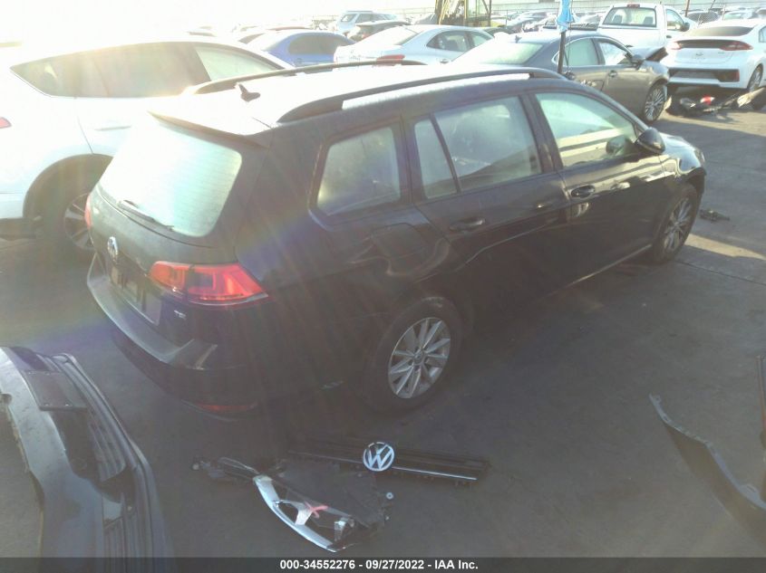 2015 VOLKSWAGEN GOLF SPORTWAGEN TSI S 3VWC17AU7FM519697