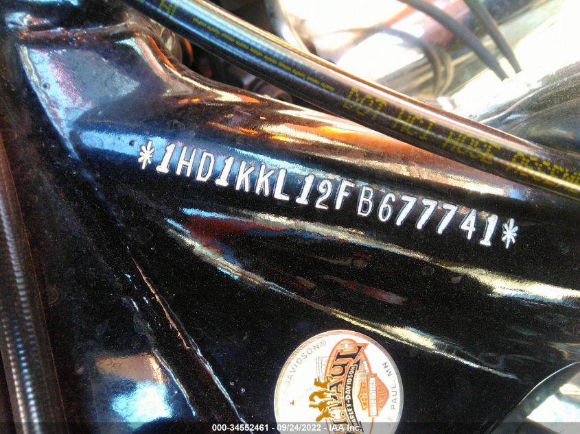 2015 HARLEY-DAVIDSON FLHTKL ULTRA LIMITED LOW 1HD1KKL12FB677741