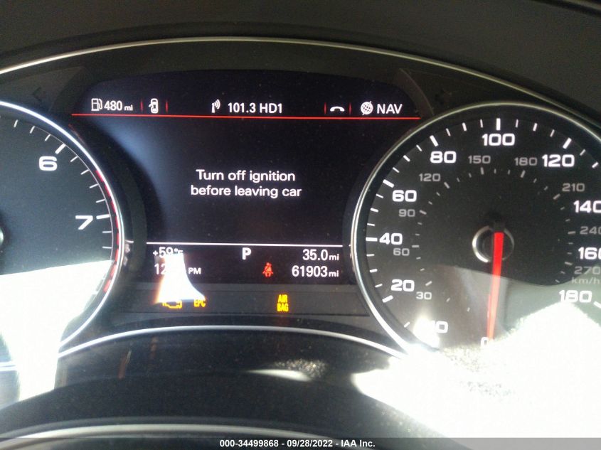 2013 AUDI A7 3.0 PRESTIGE WAU2GAFCXDN097872