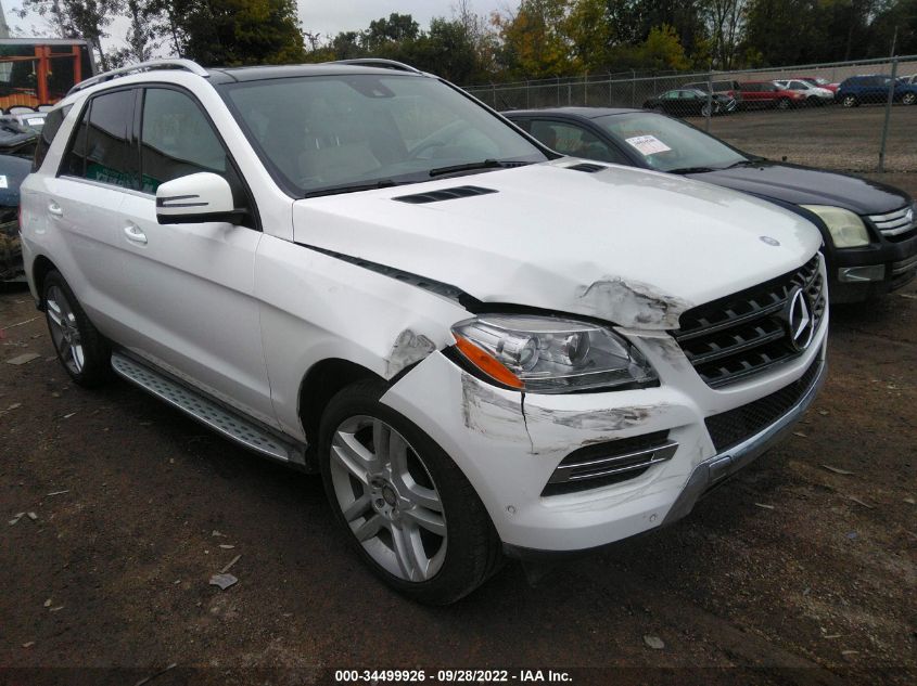 2015 MERCEDES-BENZ ML 350 4JGDA5JB3FA476219