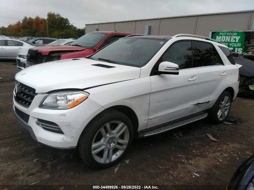 2015 MERCEDES-BENZ ML 350 4JGDA5JB3FA476219