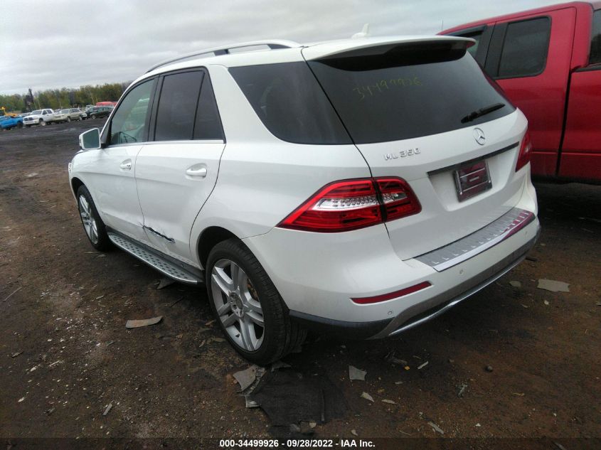 2015 MERCEDES-BENZ ML 350 4JGDA5JB3FA476219