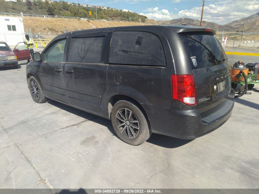 2015 DODGE GRAND CARAVAN SXT PLUS - 2C4RDGCGXFR652426