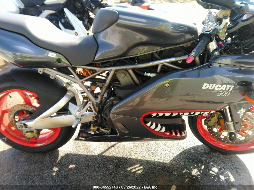 2002 DUCATI 900 SS ZDM1LC4N32B010925