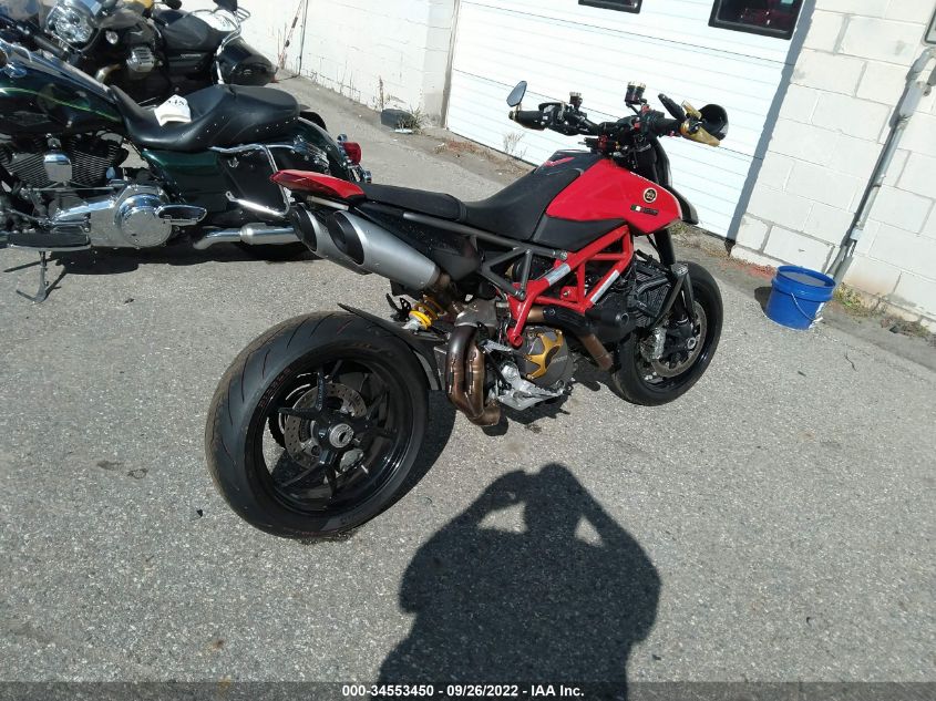 2021 DUCATI HYPERMOTARD 950/950 SP ZDMBAJDTXMB008413