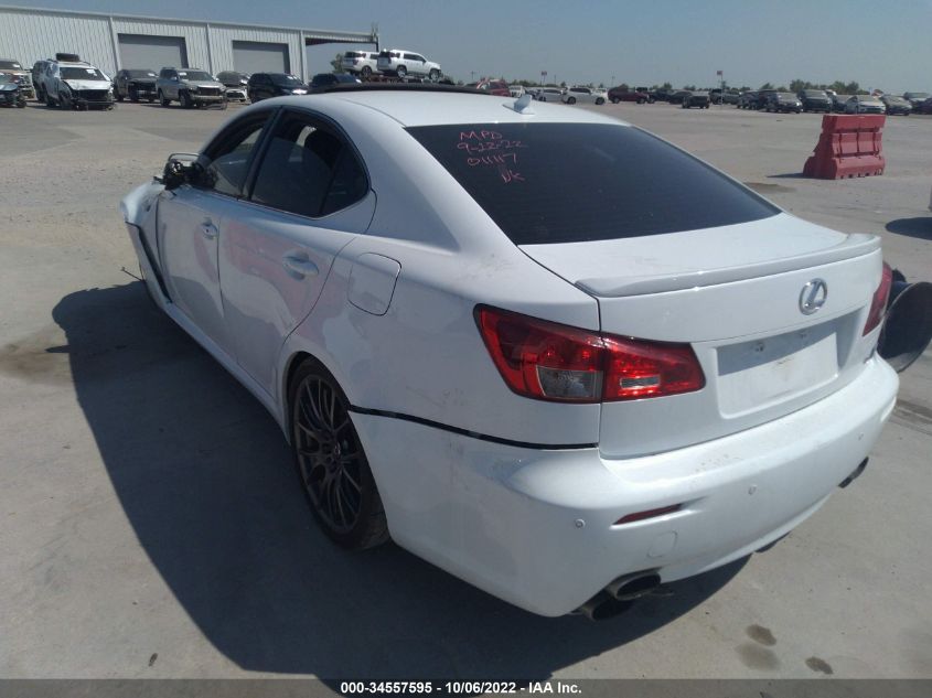2013 LEXUS IS F JTHBP5C20D5011117