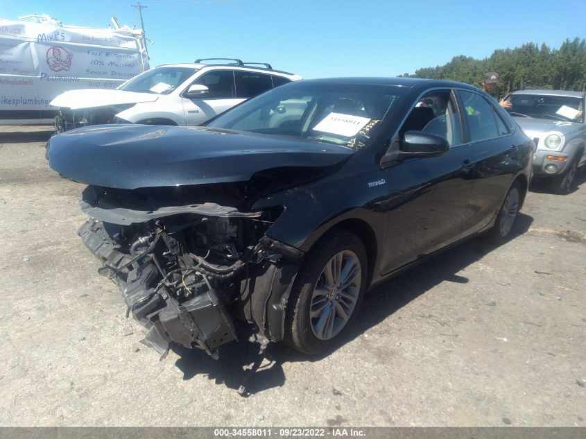 2015 TOYOTA CAMRY HYBRID SE 4T1BD1FK1FU147436