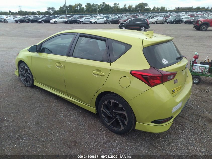 VIN JTNKARJE8GJ520354 2016 SCION IM no.3