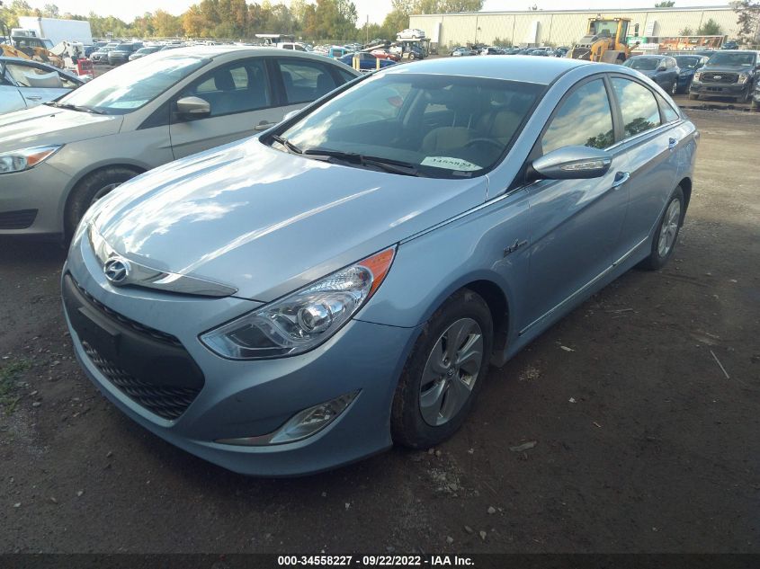 2014 HYUNDAI SONATA HYBRID KMHEC4A48EA117361