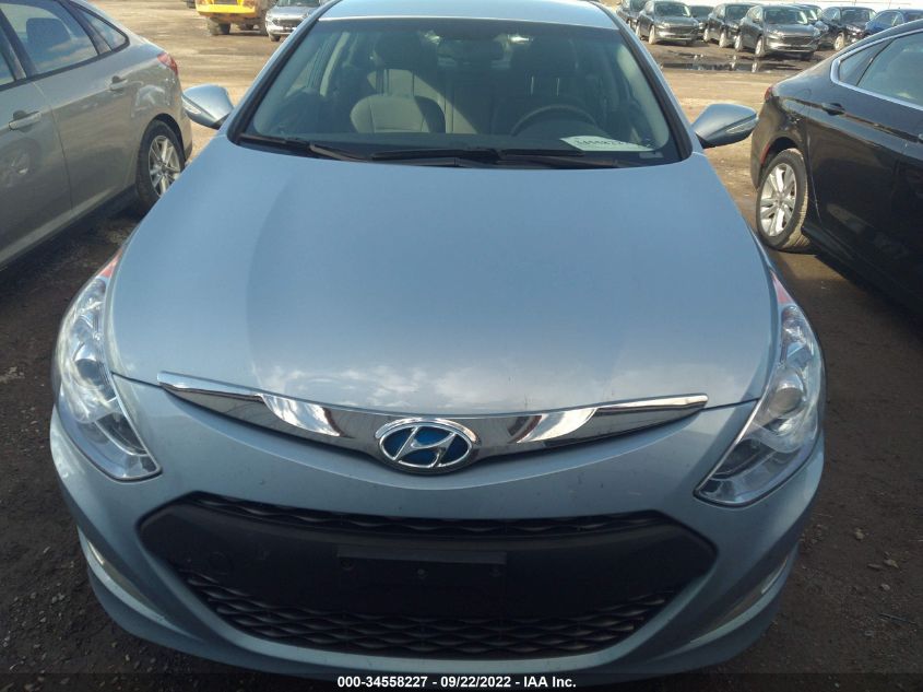 2014 HYUNDAI SONATA HYBRID KMHEC4A48EA117361