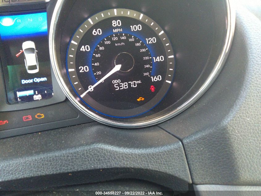 2014 HYUNDAI SONATA HYBRID KMHEC4A48EA117361